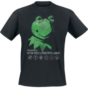 The Muppets Constantine - Never Trust A Frog With A Mole Tričko černá - Merchstore.cz