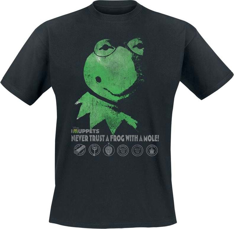 The Muppets Constantine - Never Trust A Frog With A Mole Tričko černá - Merchstore.cz