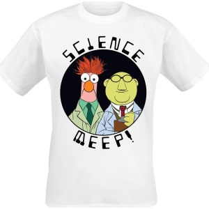The Muppets Science Meep Tričko bílá