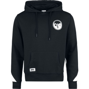 The Punisher Skull Mikina s kapucí cerná/bílá