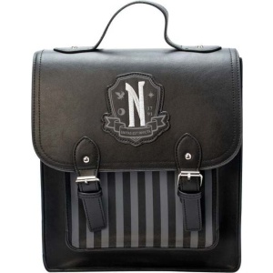 Wednesday Nevermore Batoh cerná/stríbrná