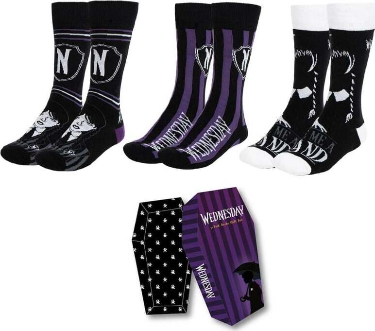 Wednesday Wednesday Ponožky vícebarevný - Merchstore.cz