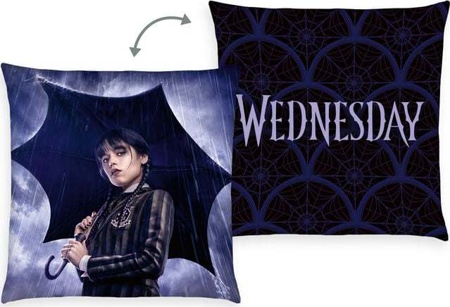 Wednesday Wednesday - Umbrella dekorace polštár vícebarevný - Merchstore.cz Wednesday Wednesday - Umbrella dekorace polštár vícebarevný - Merchstore.cz