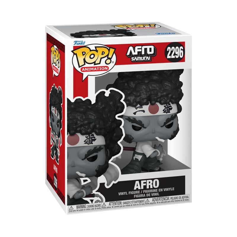 Afro Samurai Afro Vinyl Figur 2296 Sberatelská postava standard - Merchstore.cz