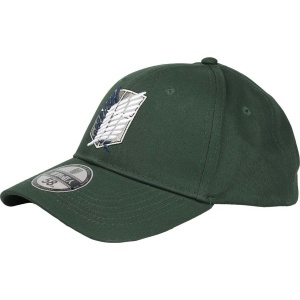 Attack On Titan Flügel der Freiheit - Logo Baseballová kšiltovka zelená