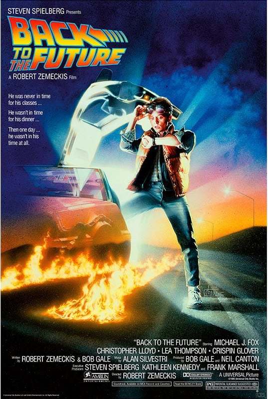 Back To The Future Movie Poster plakát vícebarevný - Merchstore.cz Back To The Future Movie Poster plakát vícebarevný - Merchstore.cz