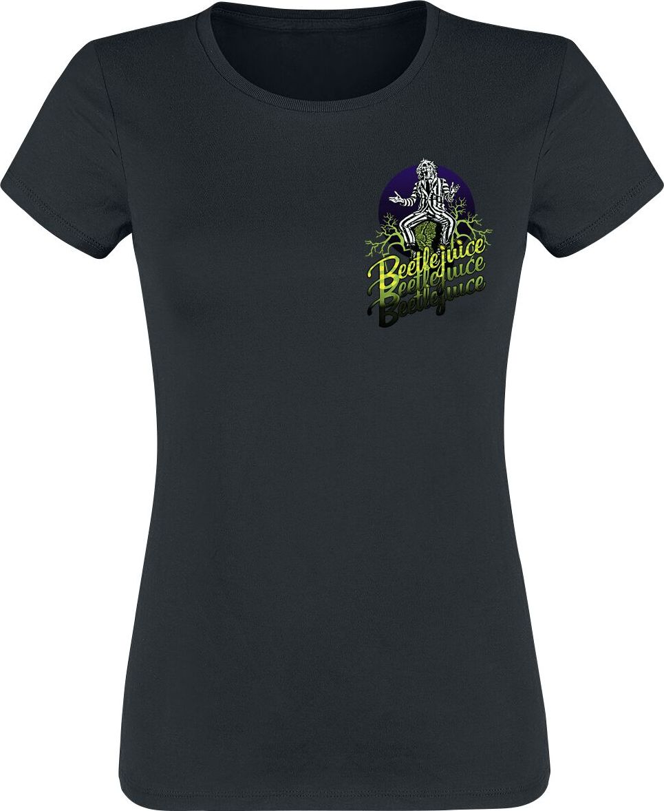 Beetlejuice Beetlejuice Dámské tričko černá - Merchstore.cz Beetlejuice Beetlejuice Dámské tričko černá - Merchstore.cz