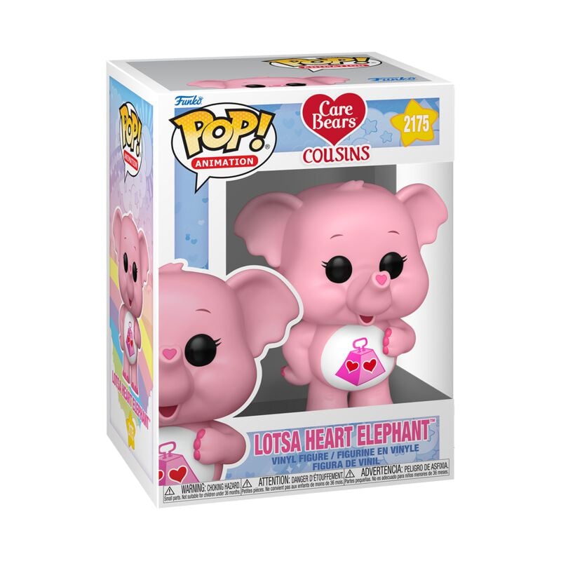 Care Bears Vinylová figurka č.2175 Lotsa Heart Elephant (Pop! Animation) Sberatelská postava standard - Merchstore.cz