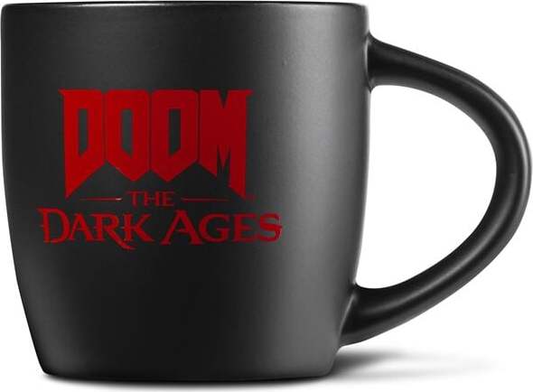 Doom The Dark Ages Hrnek cerná/cervená - Merchstore.cz