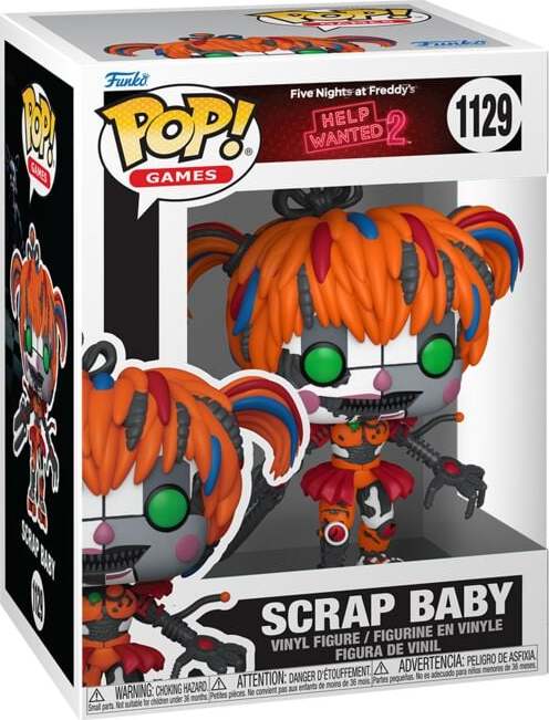 Five Nights At Freddy's Vinylová figurka č.1129 Scrap Baby Sberatelská postava standard - Merchstore.cz