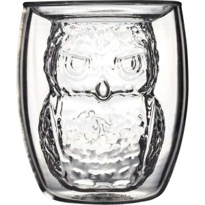 Harry Potter 3D sklenice Hedwig sklenicka transparentní - Merchstore.cz