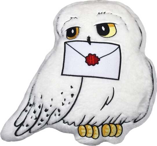 Harry Potter Hedwig dekorace polštár bílá - Merchstore.cz
