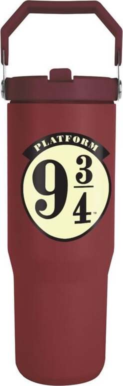 Harry Potter Láhev Platform 9 3/4 láhev cervená/cerná/bílá - Merchstore.cz
