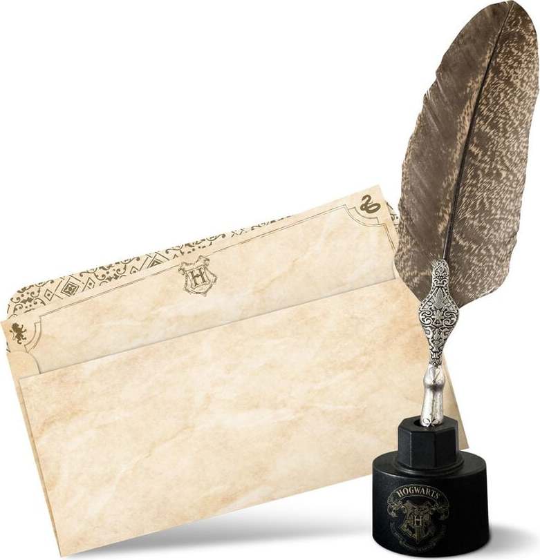 Harry Potter Sada na psaní Sada psacích potreb cerná/bílá - Merchstore.cz