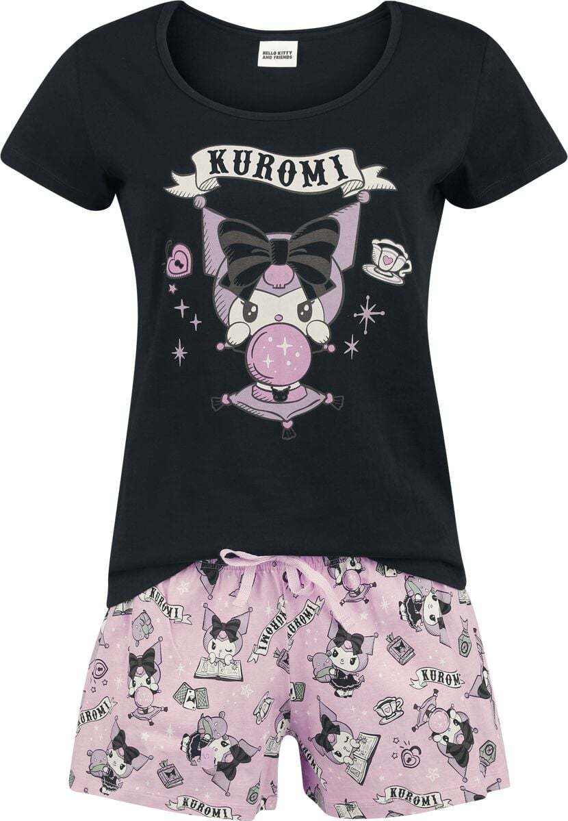 Hello Kitty Hello Kitty and Friends - Kuromi - Glaskugel pyžama vícebarevný - Merchstore.cz