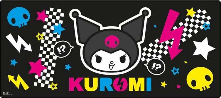 Hello Kitty Kuromi podložka pod myš vícebarevný - Merchstore.cz