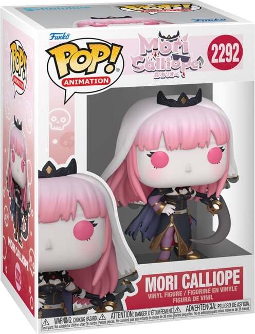 Hololive Mori Calliope (Pop! Animation) Vinyl Figur 2292 Sberatelská postava standard - Merchstore.cz