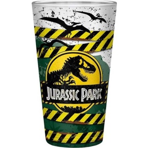 Jurassic Park Danger High Voltage sklenicka vícebarevný - Merchstore.cz