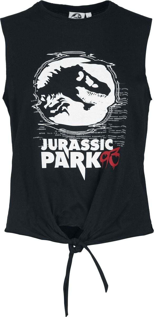 Jurassic Park Jurassic Park 93 Dámský top černá - Merchstore.cz