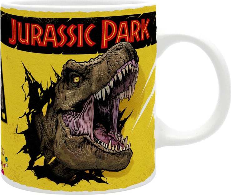 Jurassic Park T-Rex Hrnek vícebarevný - Merchstore.cz Jurassic Park T-Rex Hrnek vícebarevný - Merchstore.cz