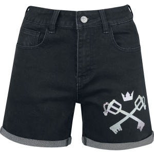 Kingdom Hearts Kairi's Keyblade Dámské šortky černá