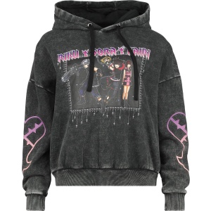 Kingdom Hearts Riku Sora Kairi Dámská mikina s kapucí černá