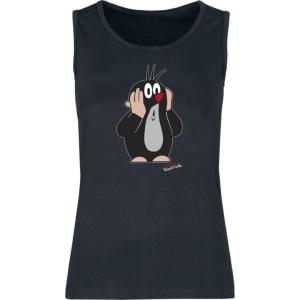 krtek Mole Dámský top černá - Merchstore.cz