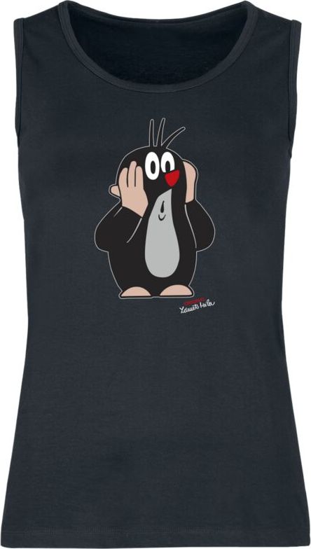 krtek Mole Dámský top černá - Merchstore.cz