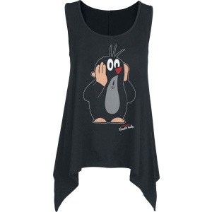 krtek Uh Oh! Dámský top černá