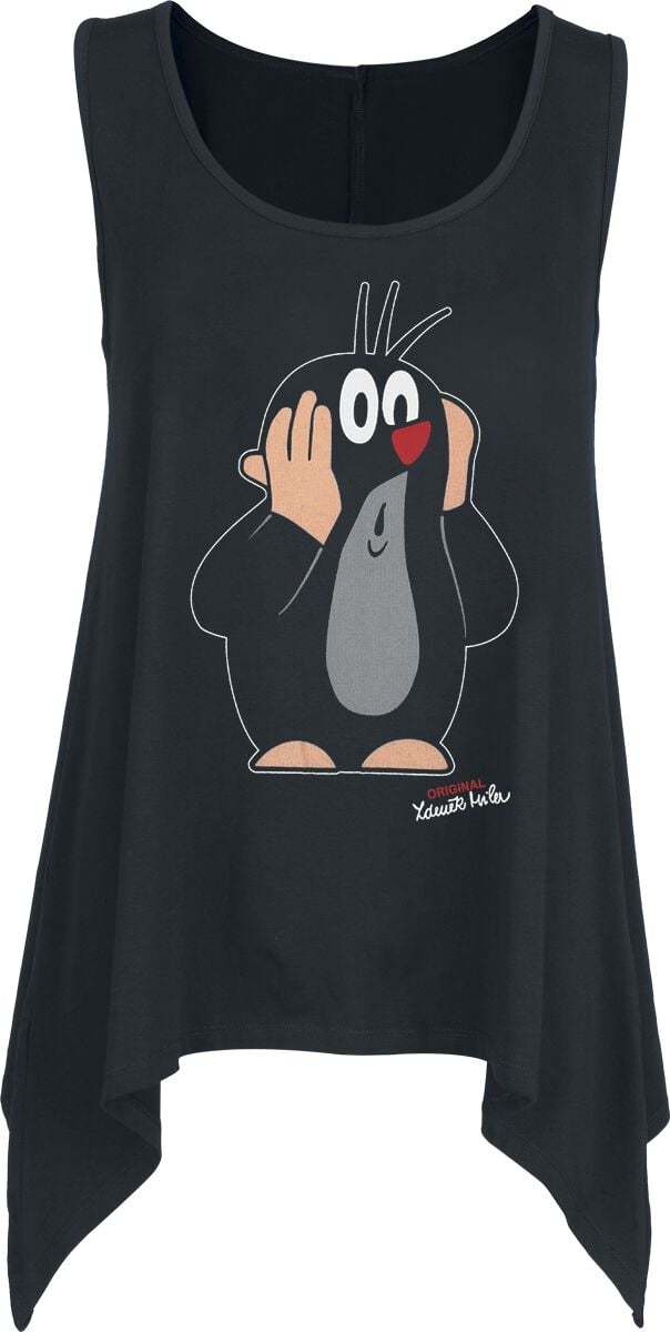 krtek Uh Oh! Dámský top černá - Merchstore.cz krtek Uh Oh! Dámský top černá - Merchstore.cz