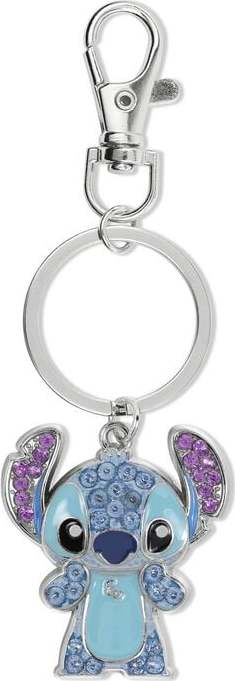 Lilo & Stitch Stitch Klíčenka stríbrná - Merchstore.cz