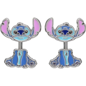 Lilo & Stitch Stitch náušnice stríbrná