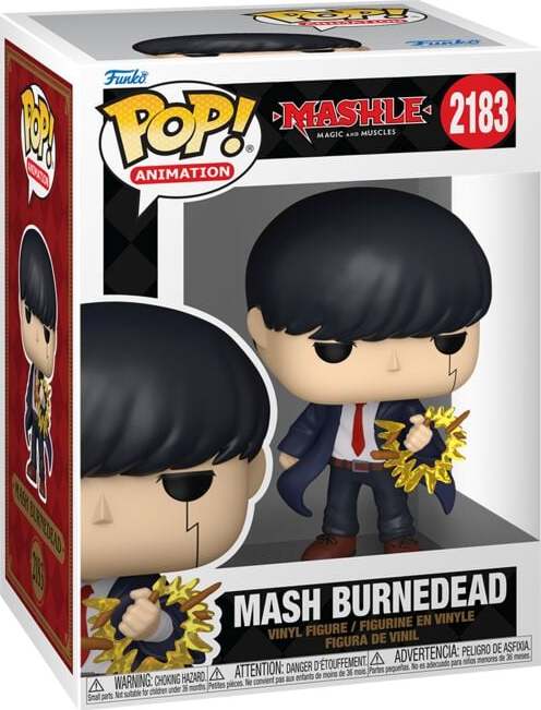 Mashle Mash Burnedead (Pop! Animation) Vinyl Figur 2183 Sberatelská postava standard - Merchstore.cz Mashle Mash Burnedead (Pop! Animation) Vinyl Figur 2183 Sberatelská postava standard - Merchstore.cz