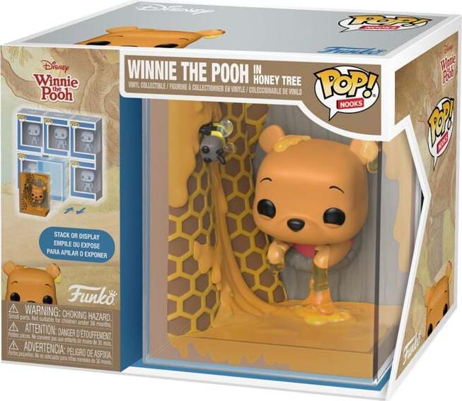 Medvídek Pu Vinylová figurka Winnie The Pooh in Honey Tree (Pop! Nooks) Sberatelská postava standard - Merchstore.cz