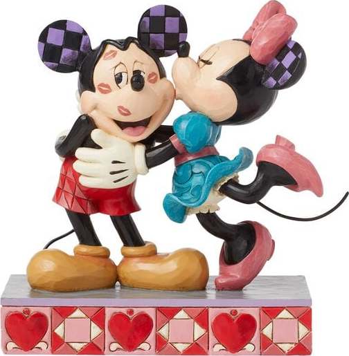 Mickey & Minnie Mouse Micky & Minnie Hugs & Kisses Sberatelská postava vícebarevný - Merchstore.cz