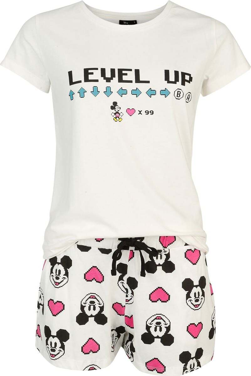 Mickey Mouse Cheat Code pyžama vícebarevný - Merchstore.cz Mickey Mouse Cheat Code pyžama vícebarevný - Merchstore.cz