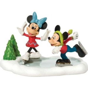 Mickey Mouse Mickey & Minnie Ice Skating Sberatelská postava vícebarevný - Merchstore.cz
