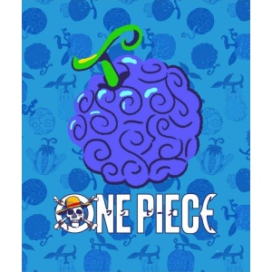 One Piece Gum Gum Frucht Deka vícebarevný