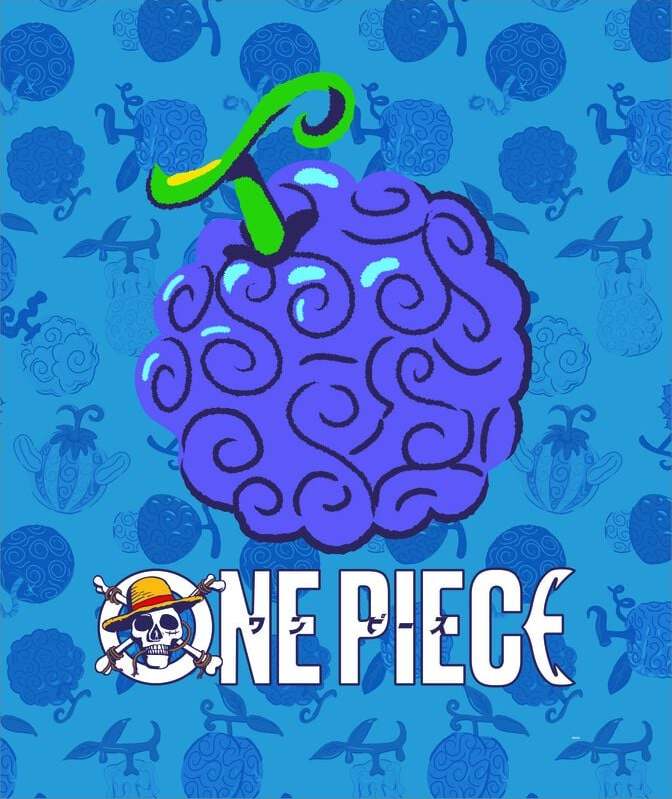 One Piece Gum Gum Frucht Deka vícebarevný - Merchstore.cz