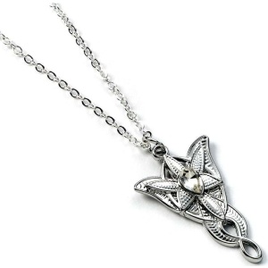 Pán prstenů Arvenina Vecernice Náhrdelník - řetízek stríbrná