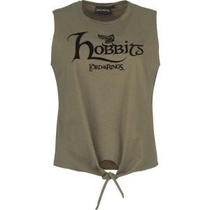 Pán prstenů Hobbits Dámský top zelená