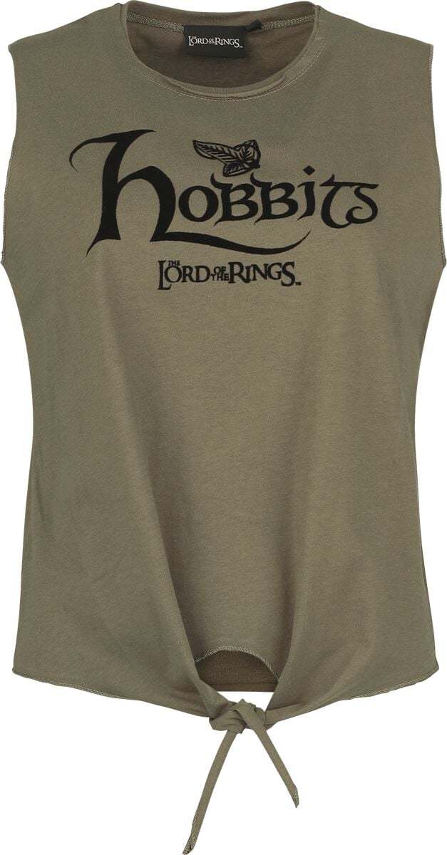 Pán prstenů Hobbits Dámský top zelená - Merchstore.cz Pán prstenů Hobbits Dámský top zelená - Merchstore.cz