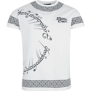 Pán prstenů Middle Earth Tričko bílá - Merchstore.cz