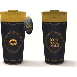 Pán prstenů Pán prstenů kávový šálek cerná/zlatá - Merchstore.cz