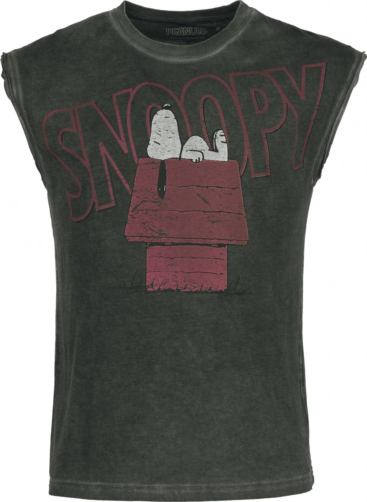 Peanuts Snoopy - Dog House Tank top černá - Merchstore.cz