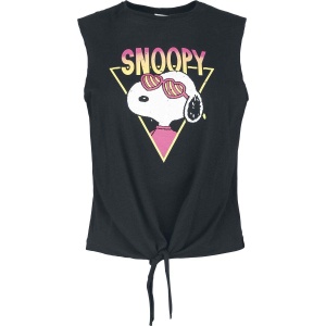 Peanuts Snoopy - On Tour Dámský top černá
