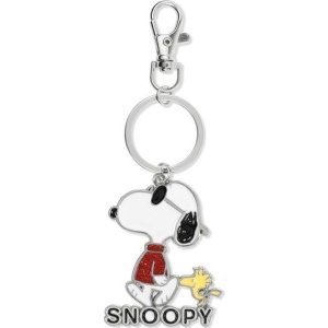 Peanuts Snoopy & Woodstock Klíčenka vícebarevný