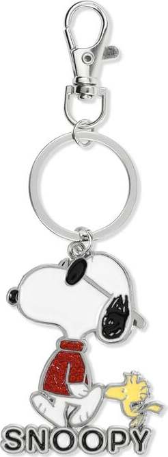 Peanuts Snoopy & Woodstock Klíčenka vícebarevný - Merchstore.cz