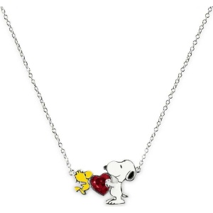 Peanuts Snoopy & Woodstock Náhrdelník - řetízek vícebarevný - Merchstore.cz