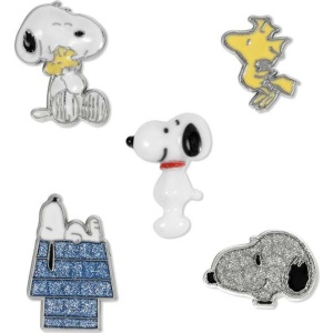 Peanuts Snoopy & Woodstock (sada 5 odznaků) Sada odznaků vícebarevný - Merchstore.cz